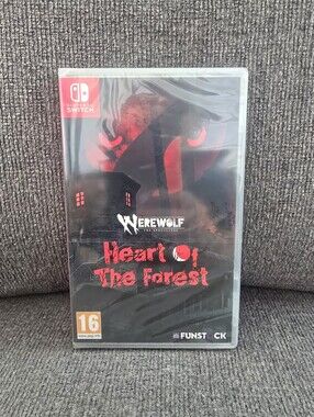 Nintendo Werewolf: Heart of the Forest - Black & Red Artwork Poster